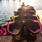 SCUBAPRO Zoom �ift Caml� Ultra Clear Dal�� Maskesi
