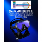 TUSA M-1007 Paragon S Profesyonel Scuba Dal�� Maskesi