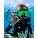 Eversport Burun Korumal� Y�zme ve �norkel Maskesi