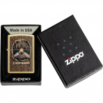 Zippo Rietveld Fishing Design Street Chrome �akmak