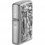 Zippo American Emblem Street Chrome R�zgar Ge�irmez �akmak
