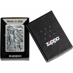 Zippo American Emblem Street Chrome R�zgar Ge�irmez �akmak