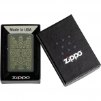 Zippo Floral Mandala Design Armor R�zgar Ge�irmez Benzinli �akmak