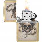 Zippo Design Street Chrome R�zgar Ge�irmez Benzinli �akmak