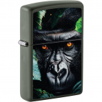 Zippo Gorilla Design Green Matte R�zgar Ge�irmez �akmak