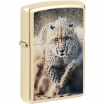 Zippo Cheetah Running Champagne R�zgar Ge�irmez �akmak