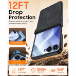 BSNRM Galaxy Z Flip 8 �nce Koruyucu K�l�f-Black