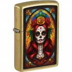 Zippo Vitray �eker Kafatas� �akmak