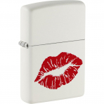 Zippo Kiss White Mat �akmak