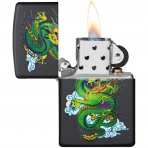 Zippo Ejderha Kaplan Desenli �akmak