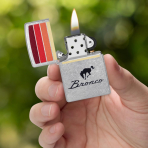 Zippo Ford Bronco Sunset Stripes Design Street �akmak