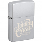 Zippo Johnny Cash Man in Black Logo Design �akmak