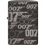 Zippo James Bond 007 Logo Design High Polish Black �akmak