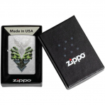 Zippo Phoenix Tree Design Street Chrome �akmak