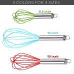 Wired Whisk Silikon ��rp�c� Seti (3 Par�a)
