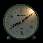 Mensent Ye�il Analog �alar Saat