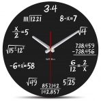 StFlyBro Matematik Duvar Saati