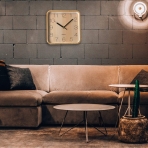 THREE O'CLOCK Okul, Ofis ve Ev ��in Pille �al��an Duvar Saati