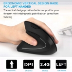 Acedada Ergonomik Dikey Mouse (Sol El)