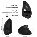 Lekvey Sol El in Ergonomik Vertical Mouse