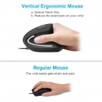 Autley Kablolu Vertical Ergonomik Mouse