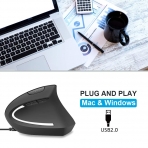 Autley Kablolu Vertical Ergonomik Mouse