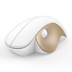 Jelly Comb Beyaz/Gold Wireless Ergonomik Vertical Mouse