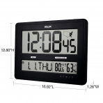 BALDR B�y�k Dijital Duvar Saati