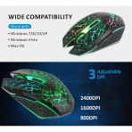 Picktech Q8 Wireless Gaming Ergonomik Mouse