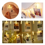 Young Tag 20 LED Ikl Fotoraf Mandallar (3M)