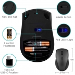 VIVI SKY Type C Wireless Ergonomik Mouse