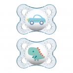 MAM Erkek Bebek Emzii (6+ Ay) (2Adet)