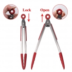 POPCO K�rm�z� Silikon Mutfak Ma�as� (3 Adet)