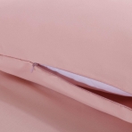 Mohap Fermuarl� Yast�k K�l�f� (2 Adet) (Pembe)