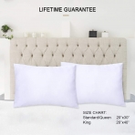 Bambu Yastk Klf (2 Adet) (Beyaz)