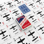Bicycle American Flag Poker Boy Oyun Kartlar�-WWII Spotter (Blue)