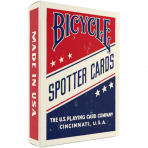 Bicycle American Flag Poker Boy Oyun Kartlar�-WWII Spotter (Red)