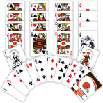 MasterPieces NFL Lisansl� Oyun Kartlar�-Cleveland Browns