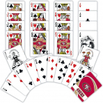 MasterPieces NFL Lisansl� Oyun Kartlar�-San Francisco 49ers