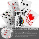 Unique Pipmen Beyaz Oyun Kartlar�