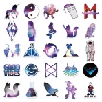 ShuGuoTu Galaxy Sticker ��kartma (100 Adet)