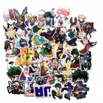 MINRAIN Anime Sticker kartma (73 Adet)