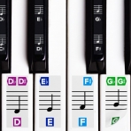 crbn Piano Nota Sticker kartma
