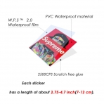 Gumindaris Supreme Sticker kartma (102 Adet)