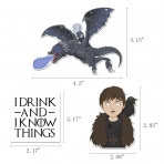 CATTA Game of Thrones Sticker kartma (21 Adet)