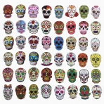 Jasion Kuru Kafa Sticker kartma (60 Adet)