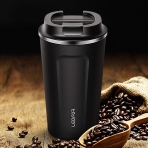 Leidfor Yaltml Termos (Siyah/Beyaz) (350ml)