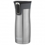 Contigo AUTOSEAL West Loop elik Mug (470ml)(Siyah/Gri) (2 Adet)