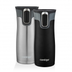 Contigo AUTOSEAL West Loop elik Mug (470ml)(Siyah/Gri) (2 Adet)