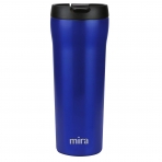 MIRA Paslanmaz �elik Yal�t�ml� Kupa Termos (Mavi) (470ml)